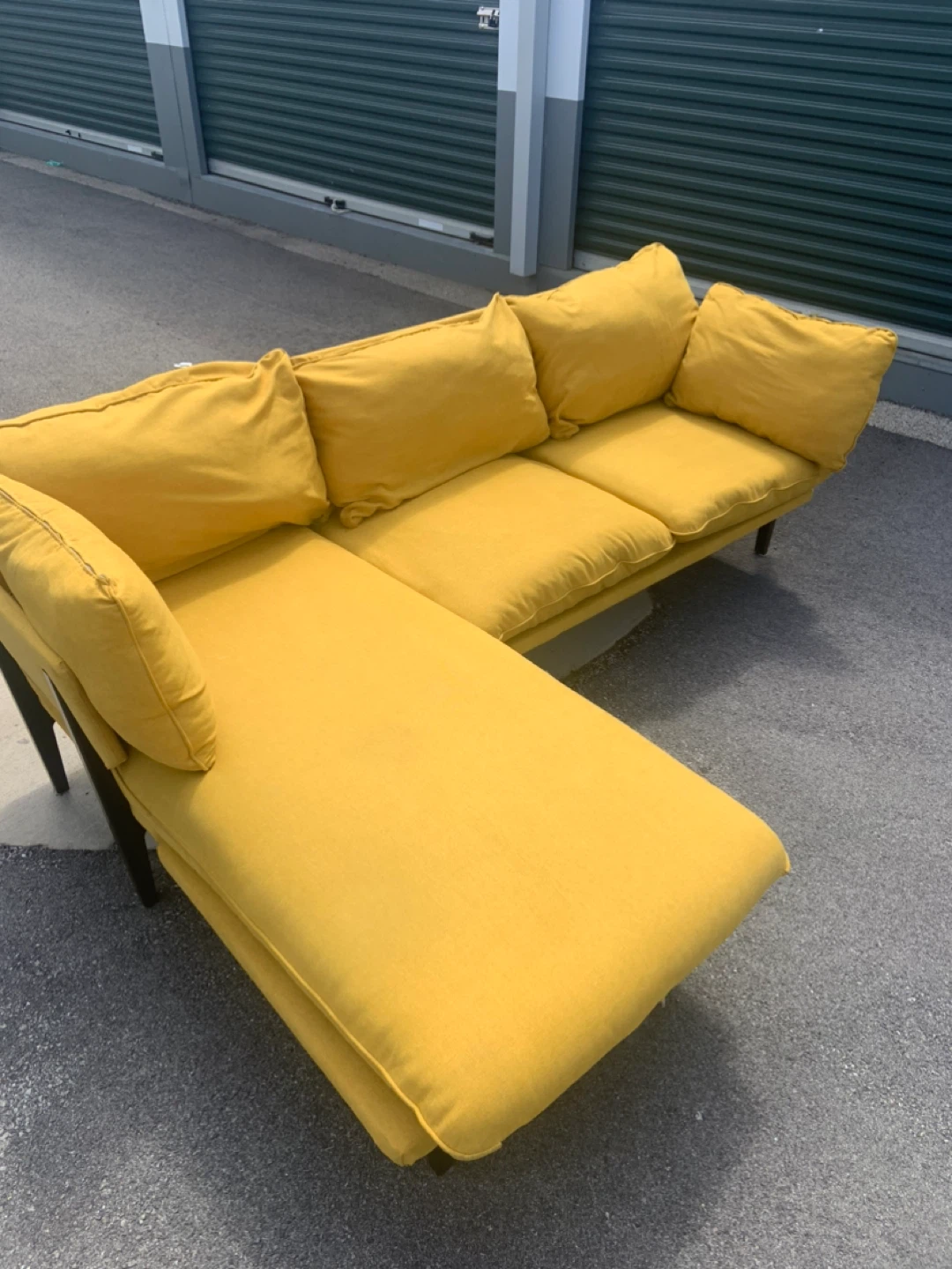 Yellow Sectional Sofa