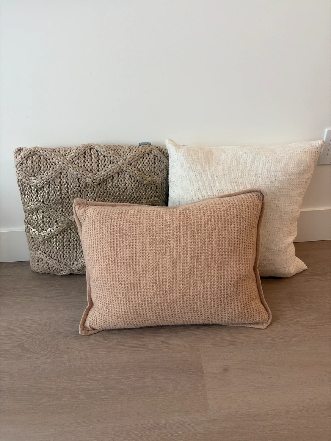 Set of 3 Decorative Throw Pillows