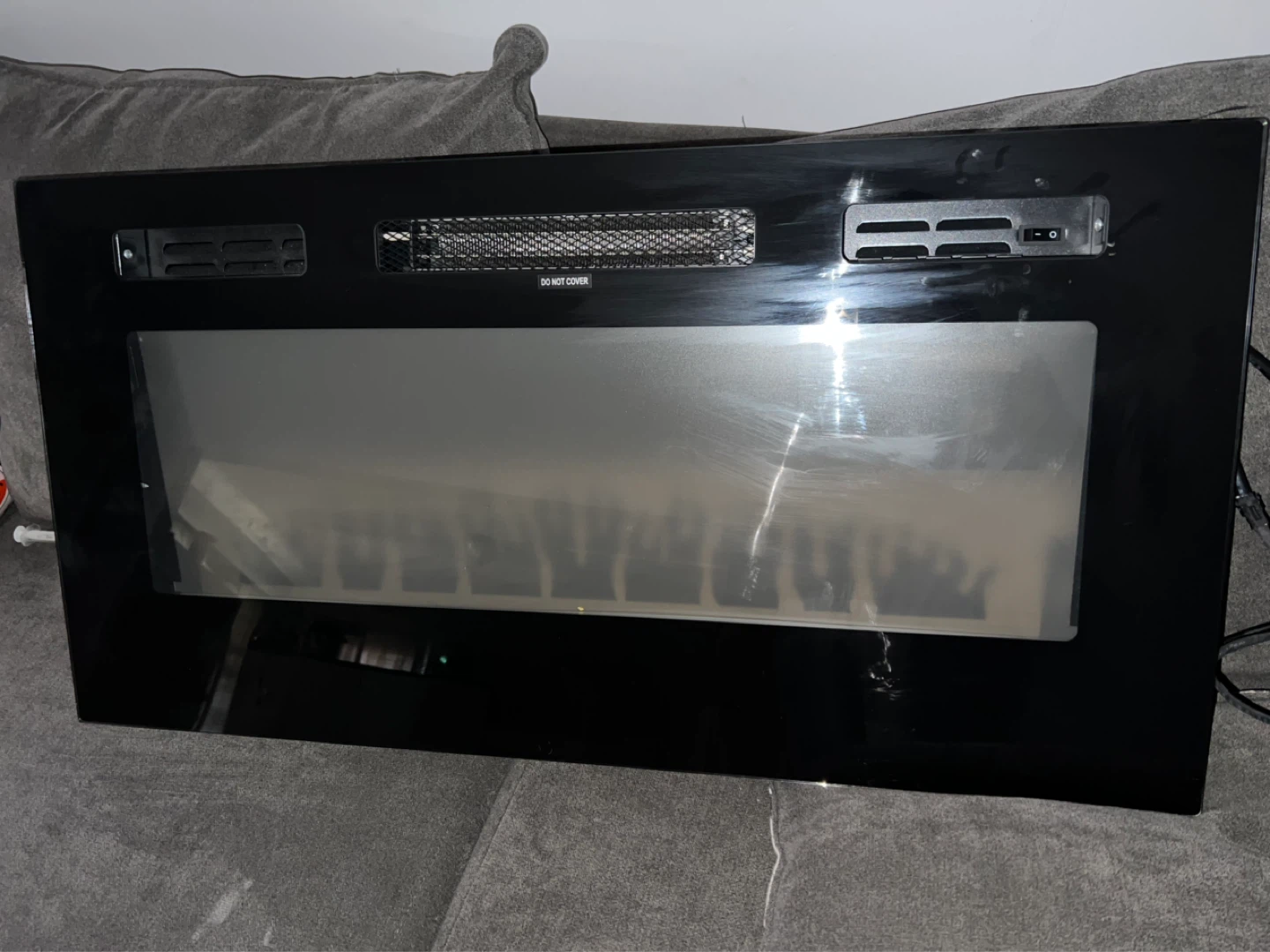 Electric Fireplace Insert with LED Flame Effect