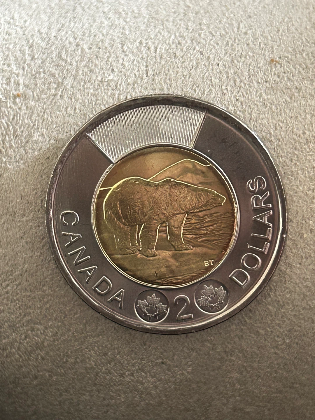 Roll of 25 Canadian 2 Dollar Coins - photo 3