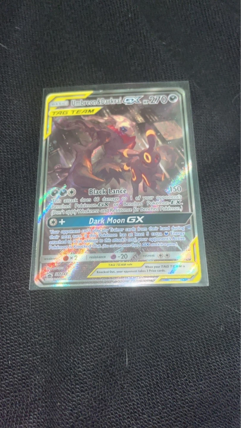 Umbreon & Darkrai GX Tag Team Pokémon Card