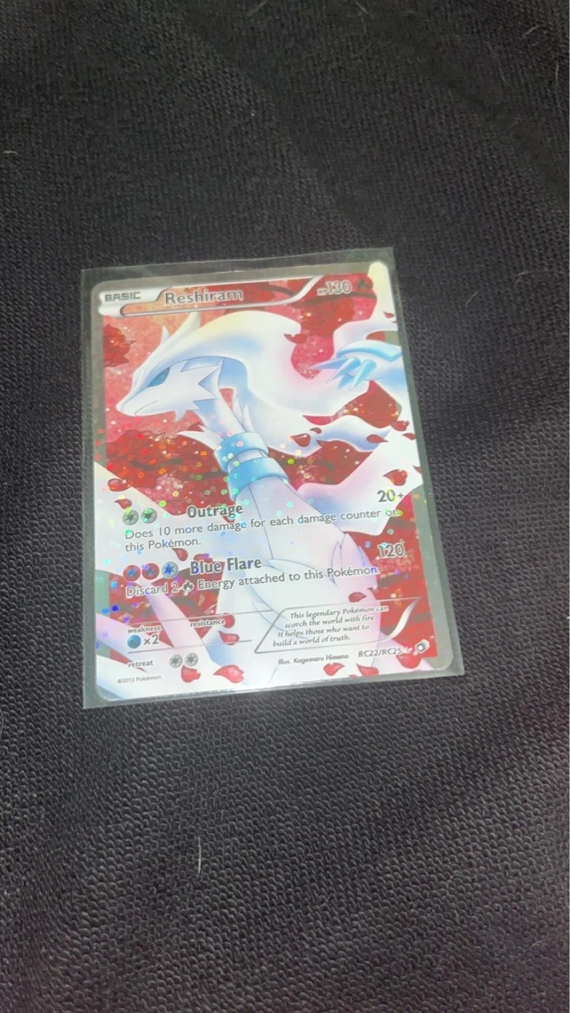 Pokemon Reshiram Basic Trading Card