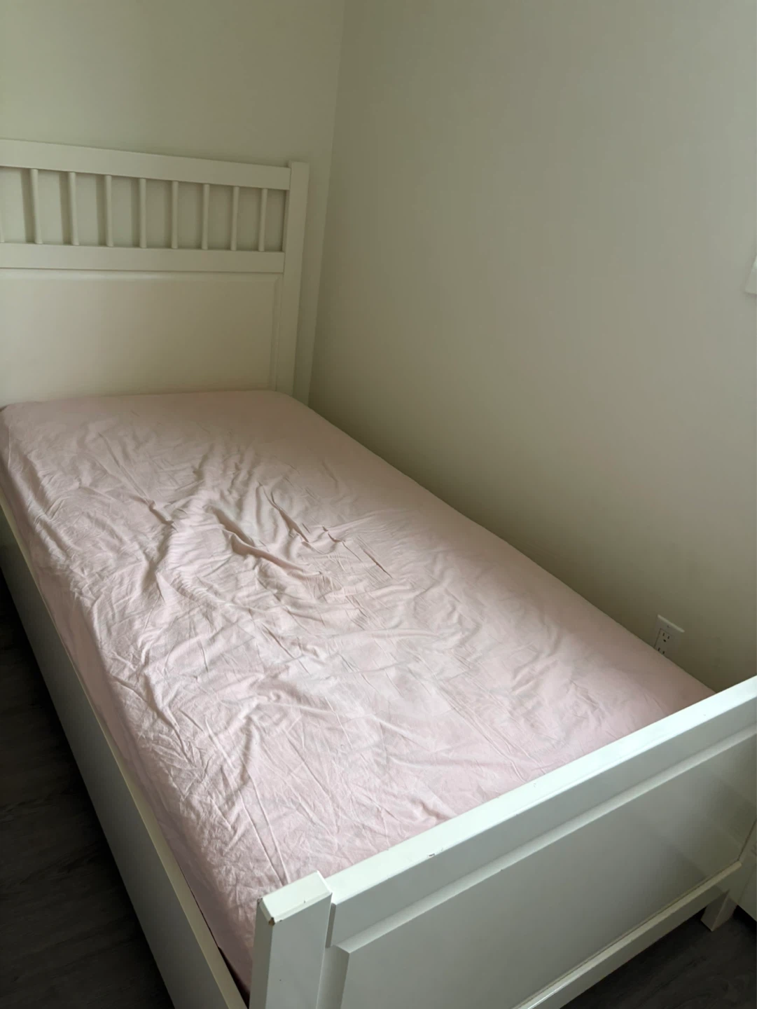 Twin Bed Frame with Slatted Base - photo 2