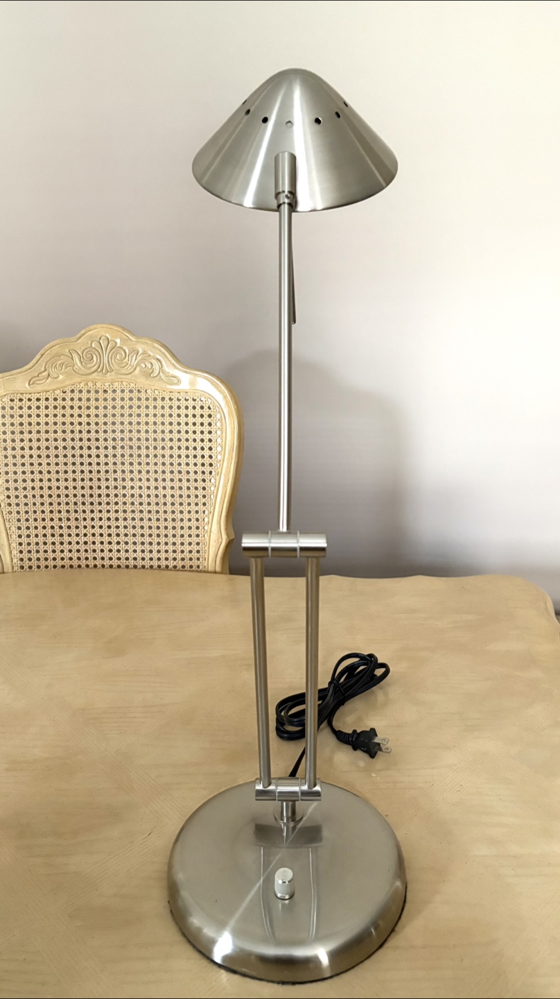 3  Parts Adjustable Stainless Steel Desk Lamp - photo 5