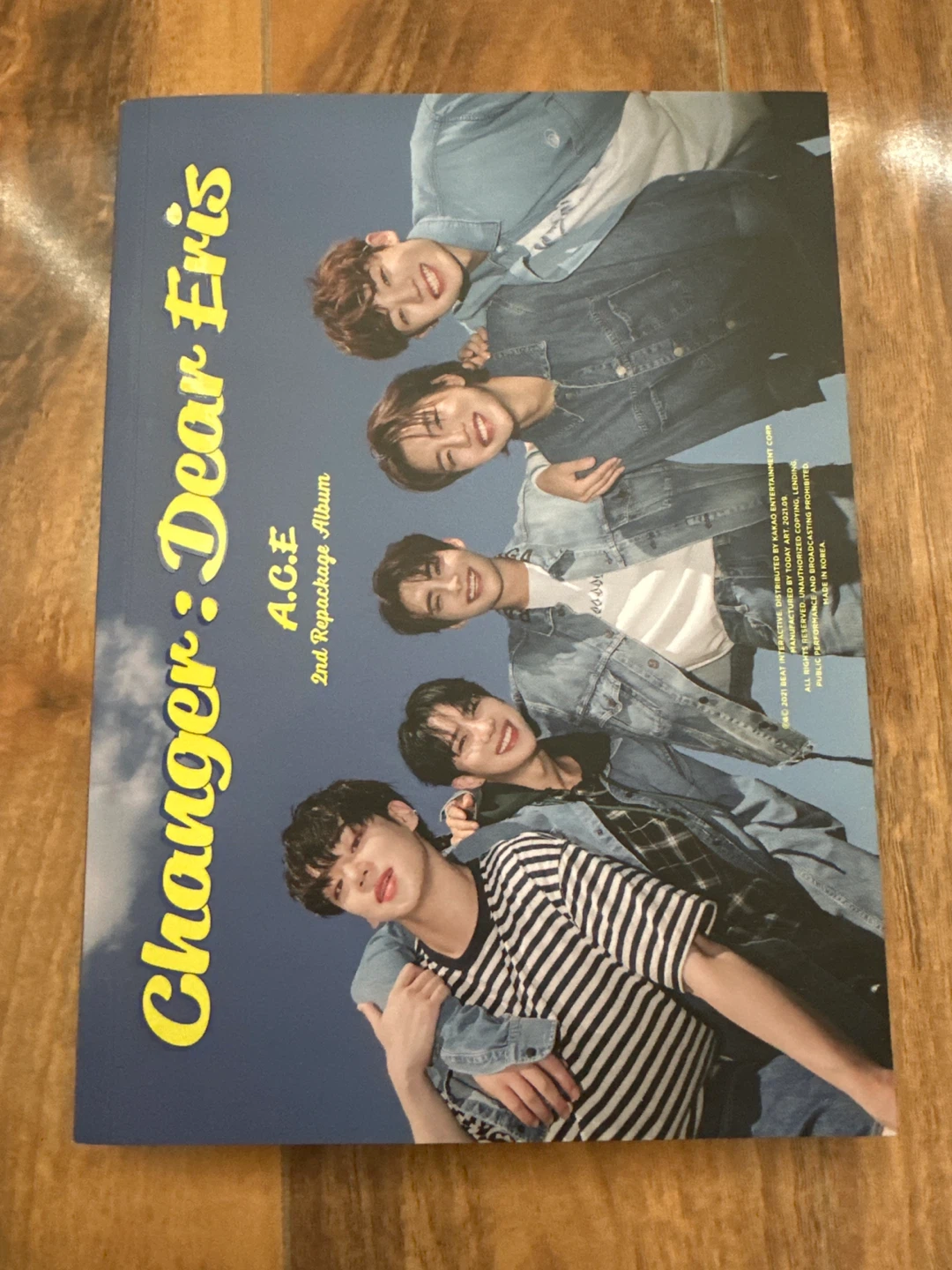 A.C.E Changer: Dear Eris 2nd Repackage Album CD