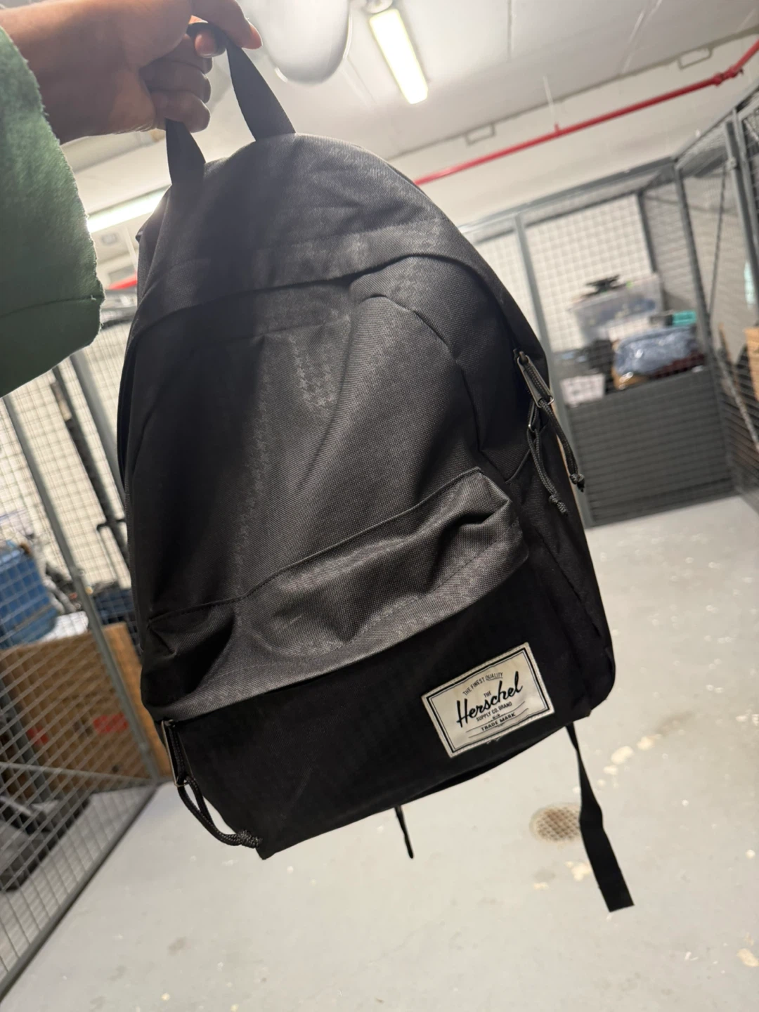 Herschel Black Backpack
