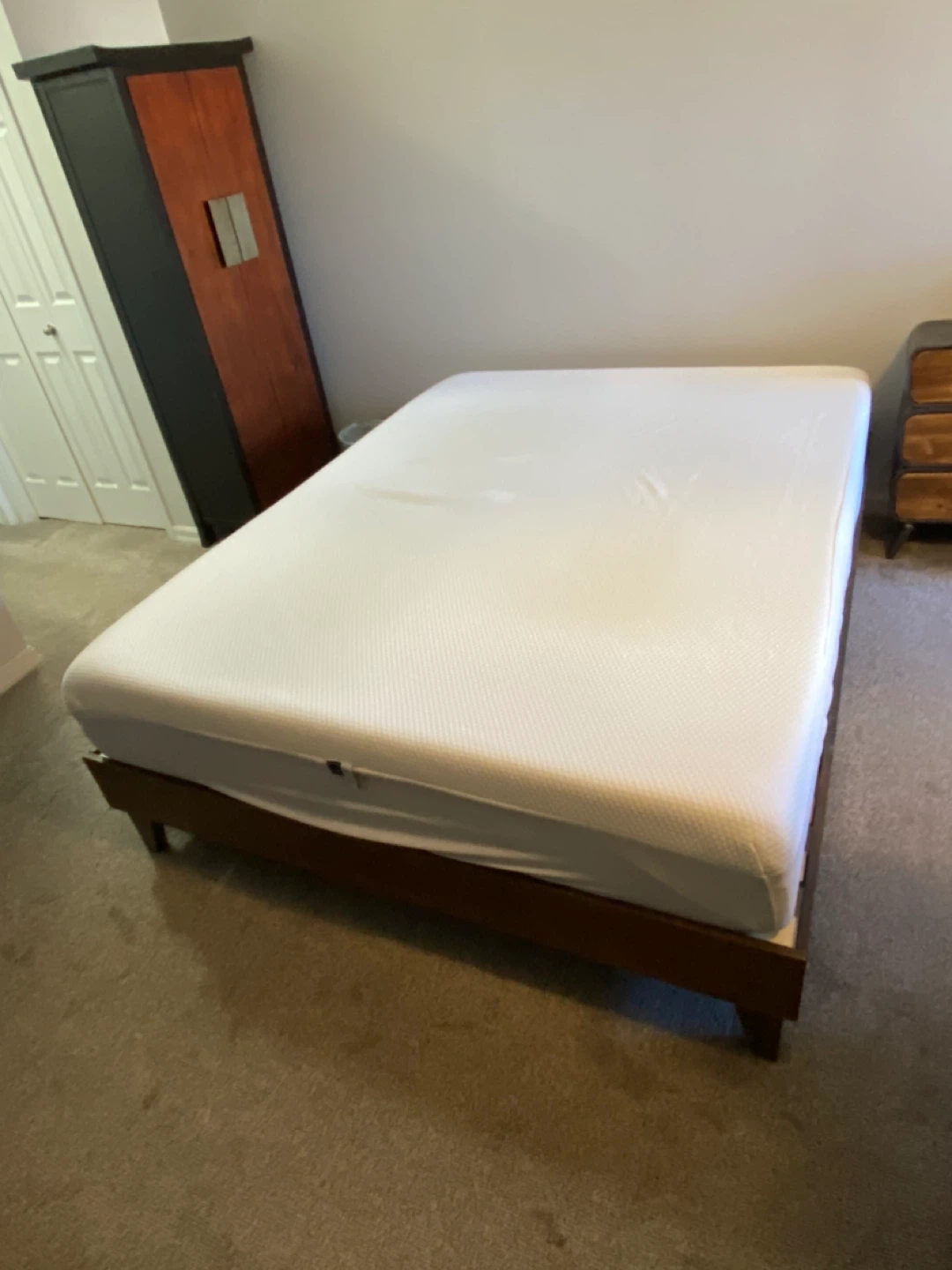 Queen Size Mattress and Bed Frame - photo 2