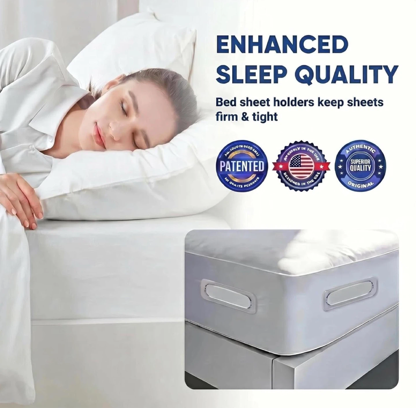 Lock Sheet Holders - Keep Bed Sheets Tight - photo 2