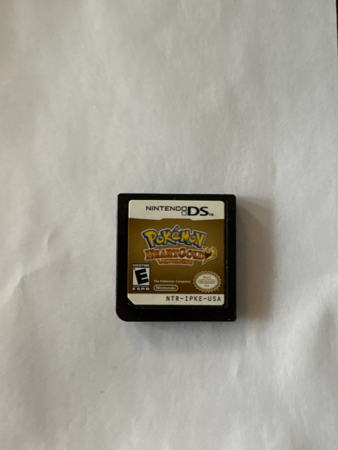 Nintendo DS Pokemon HeartGold Version Game