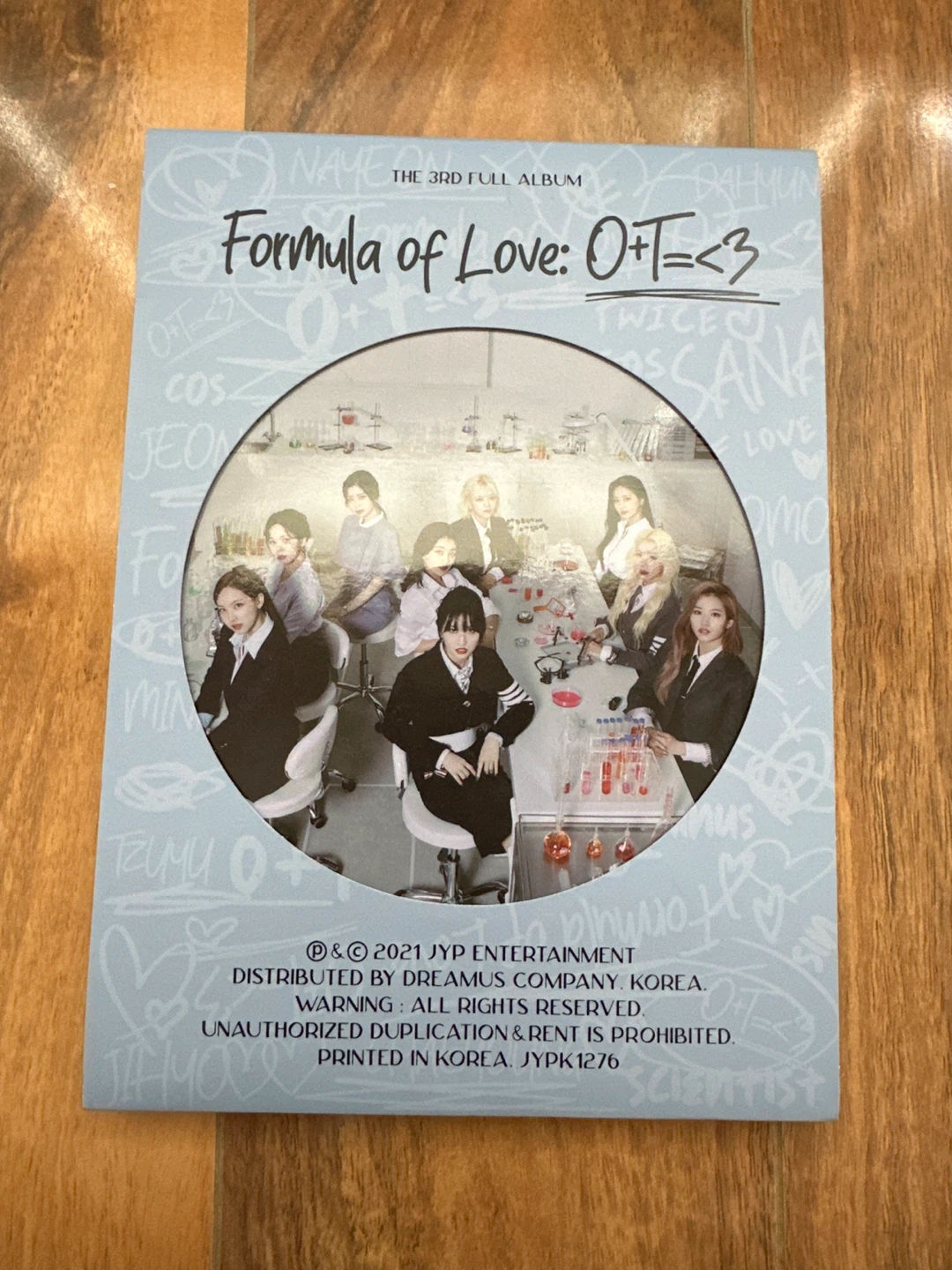 TWICE Formula of Love: O+T=<3 The 3rd Full Album CD
