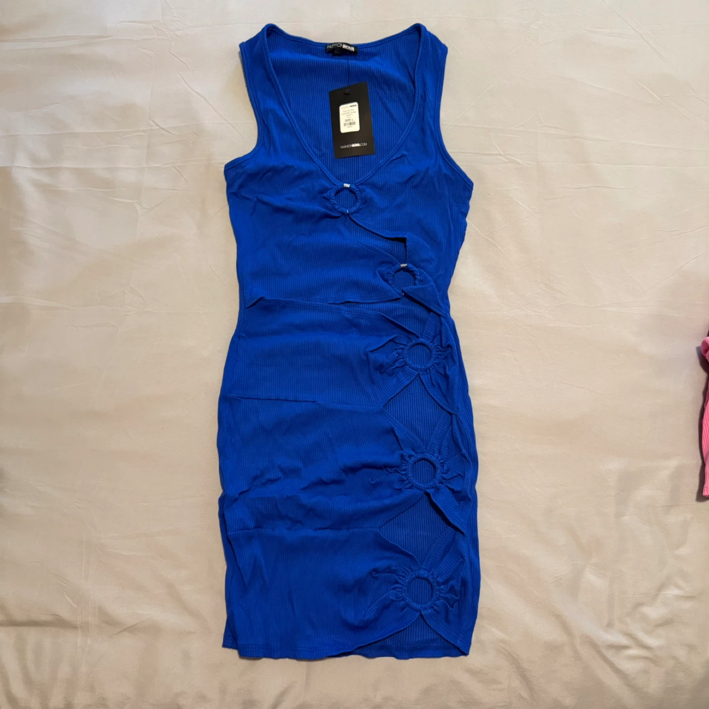 Fashion Nova Ribbed Cutout Dress x2 - photo 4