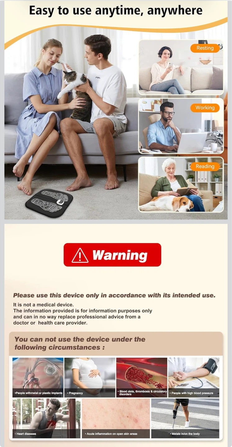EMS Foot Massager with Remote Control - photo 4