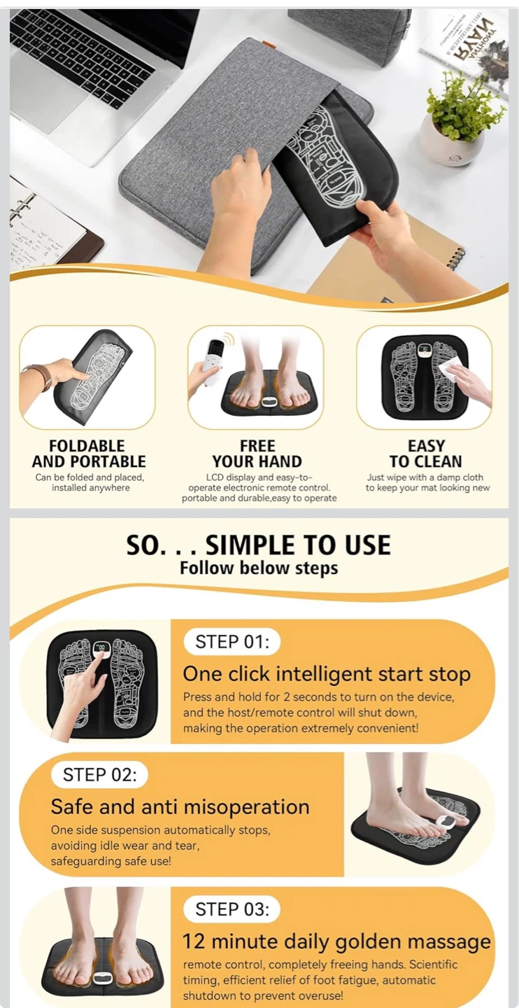 EMS Foot Massager with Remote Control - photo 3