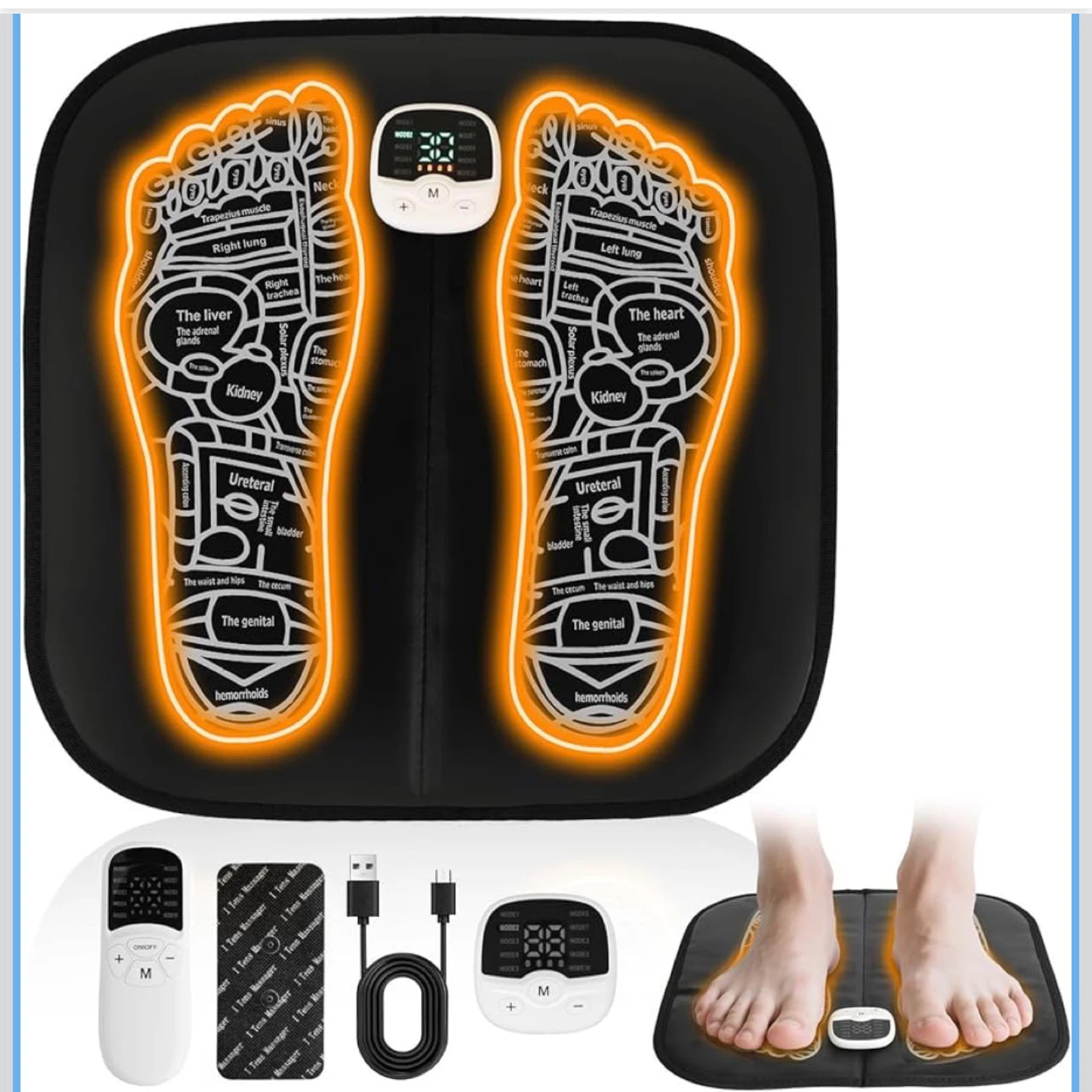 EMS Foot Massager with Remote Control