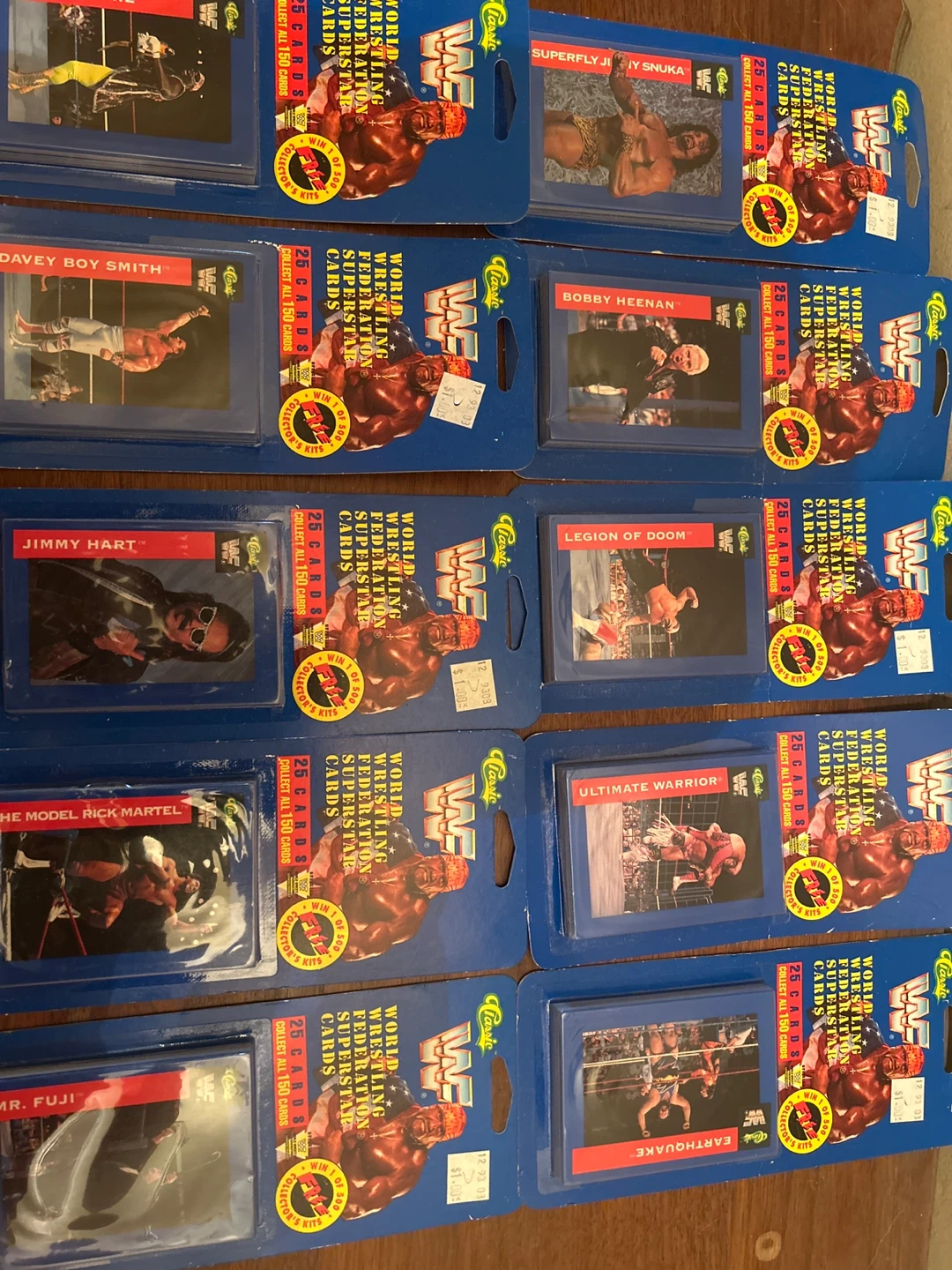 WWF World Wrestling Federation Superstar Cards - photo 2