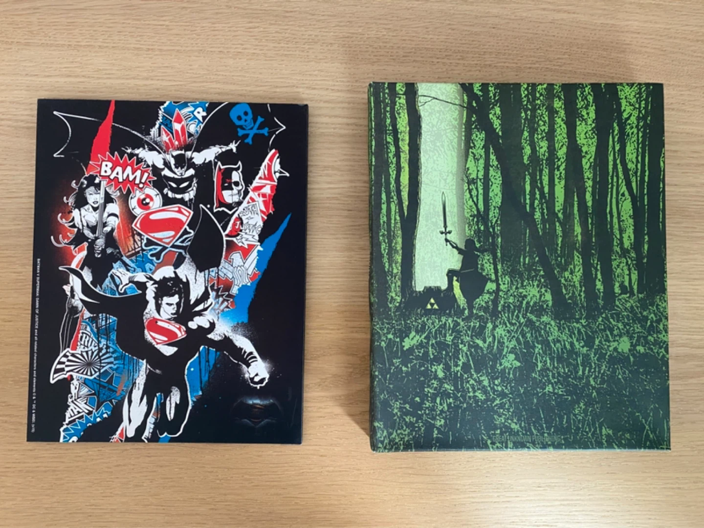 DC Comics Batman v Superman Art & The Legend of Zelda Canvas Art