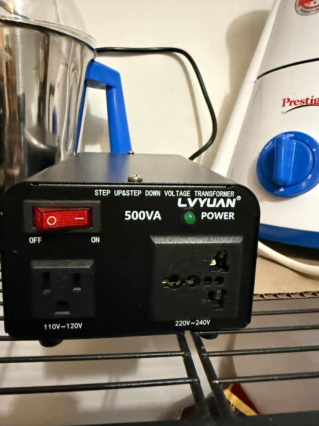 Prestige Mixer Grinder with Lvyuan Voltage Transformer/converter - photo 4