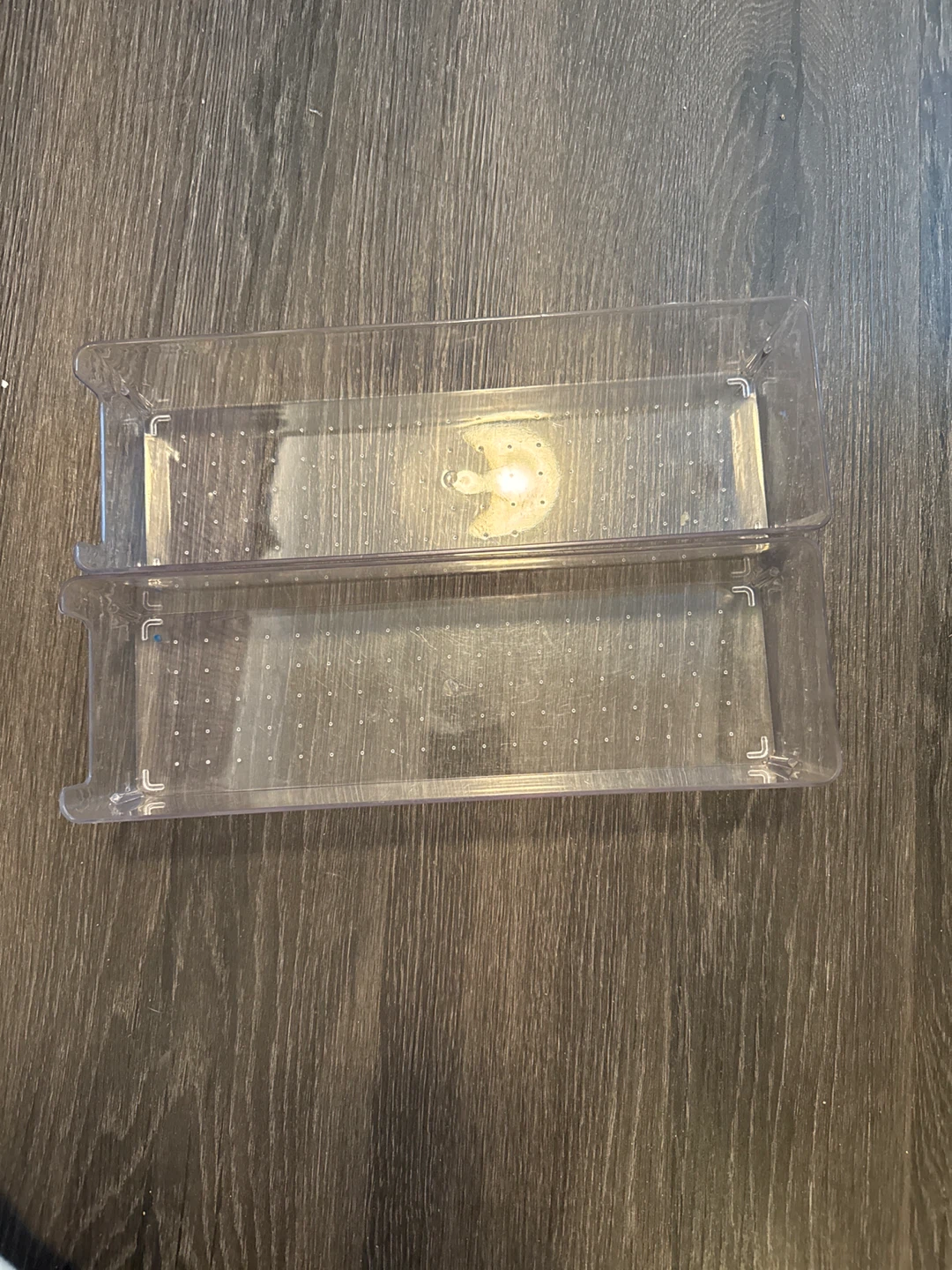 Clear Plastic Refrigerator Organizers (Set of 2) - photo 2