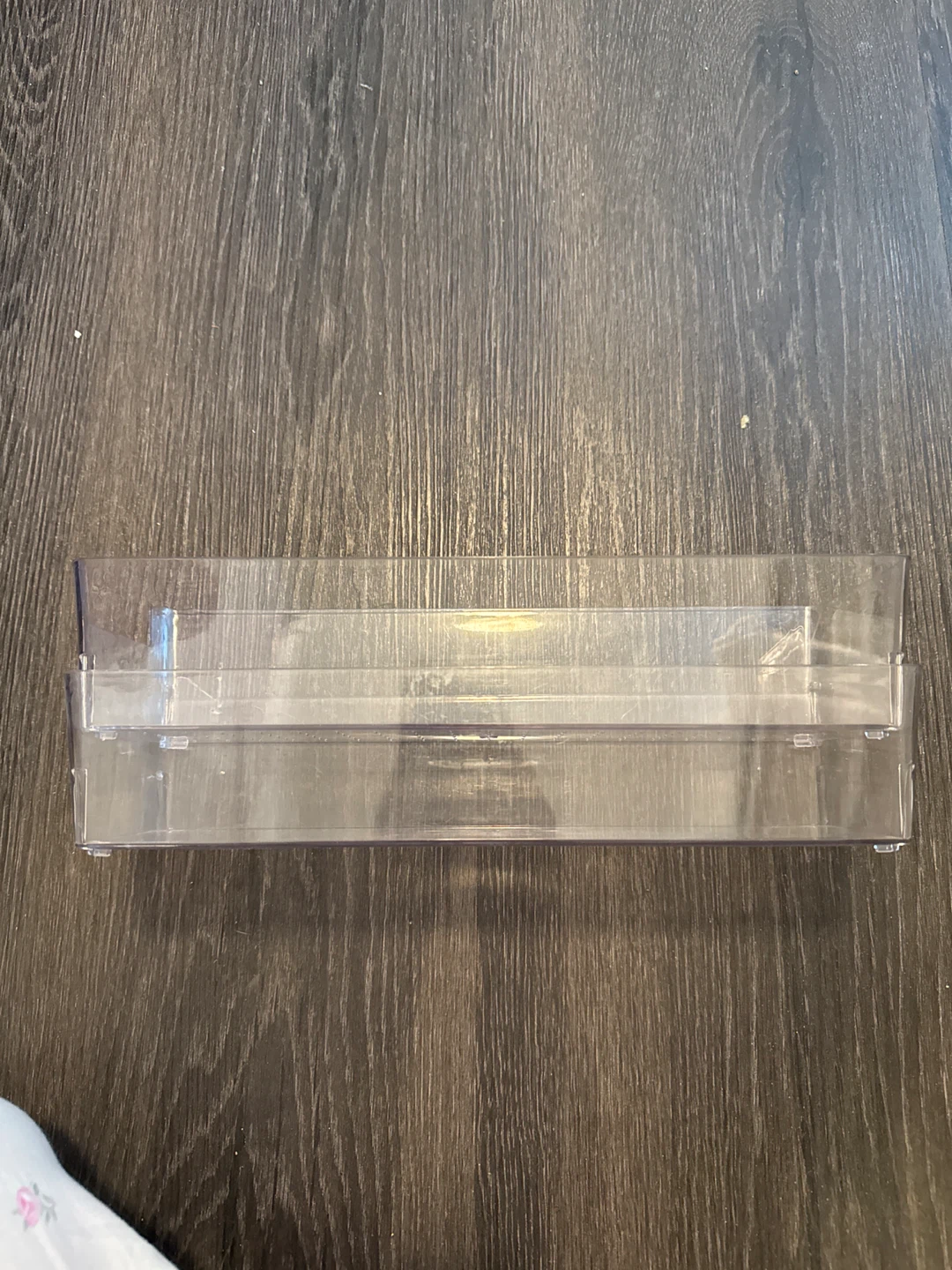 Clear Plastic Refrigerator Organizers (Set of 2)