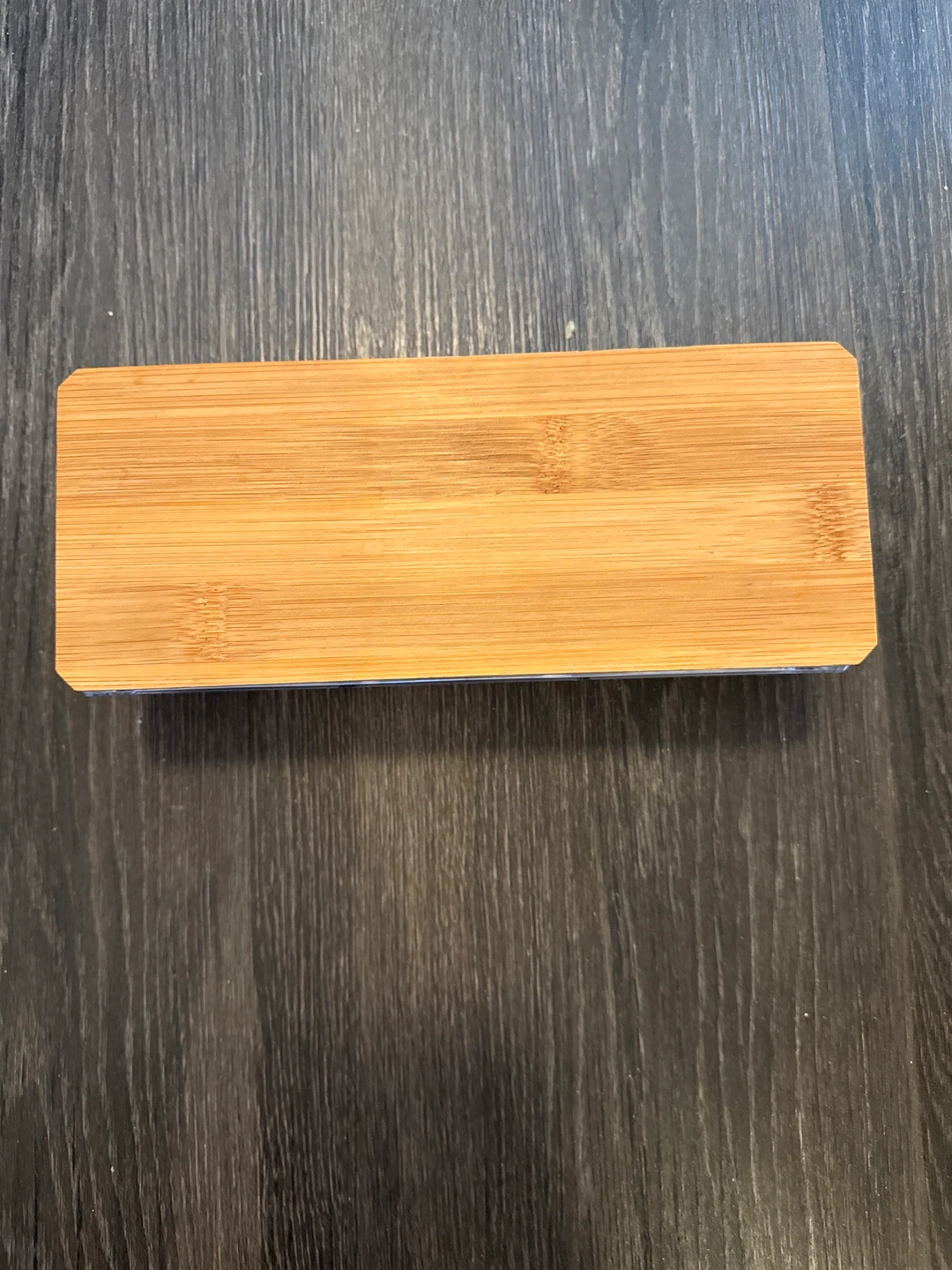 3 Compartment Bamboo Organizer for Cotton Swabs & Rounds