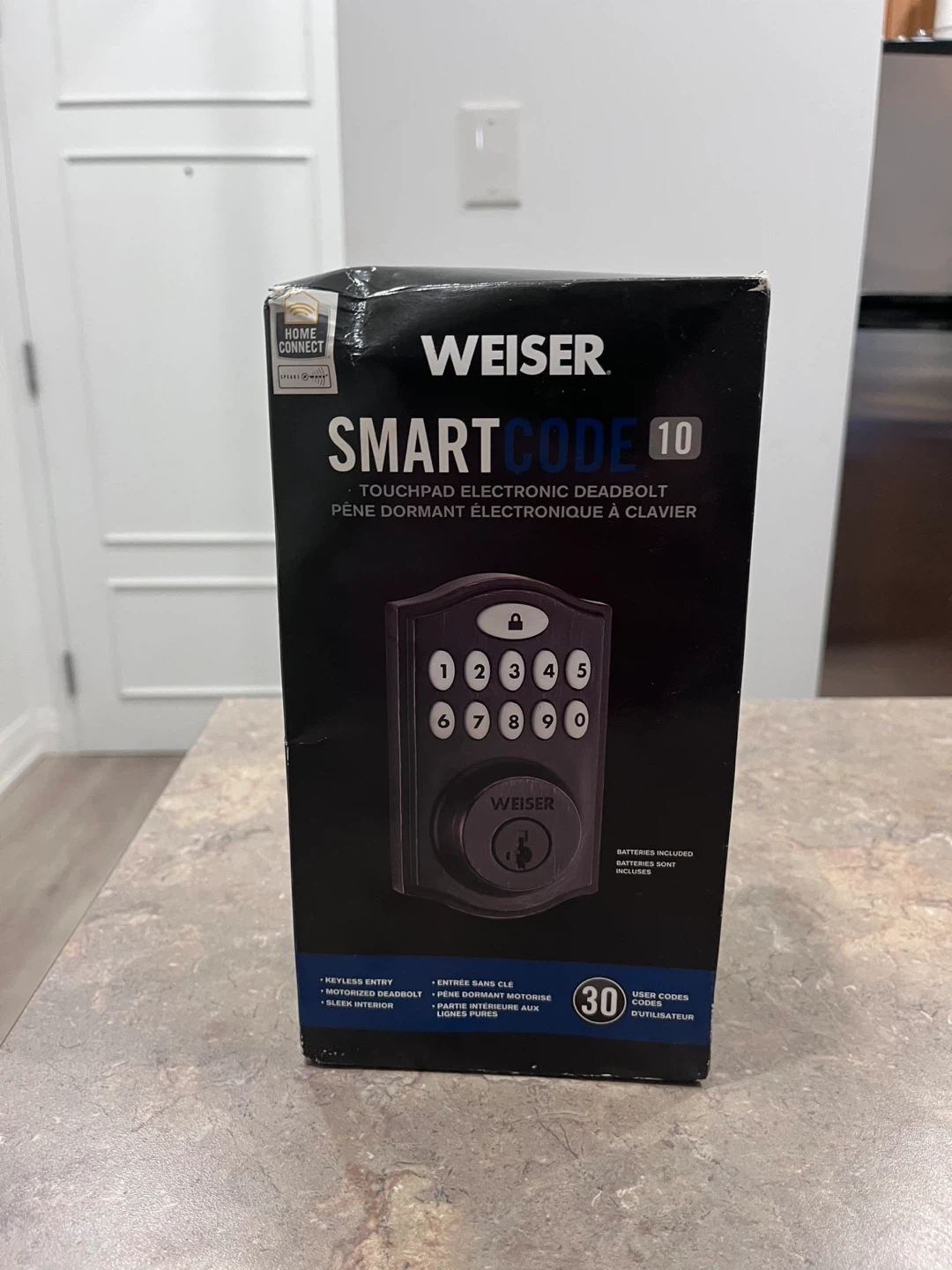 Weiser SmartCode 10 Touchpad Electronic Deadbolt