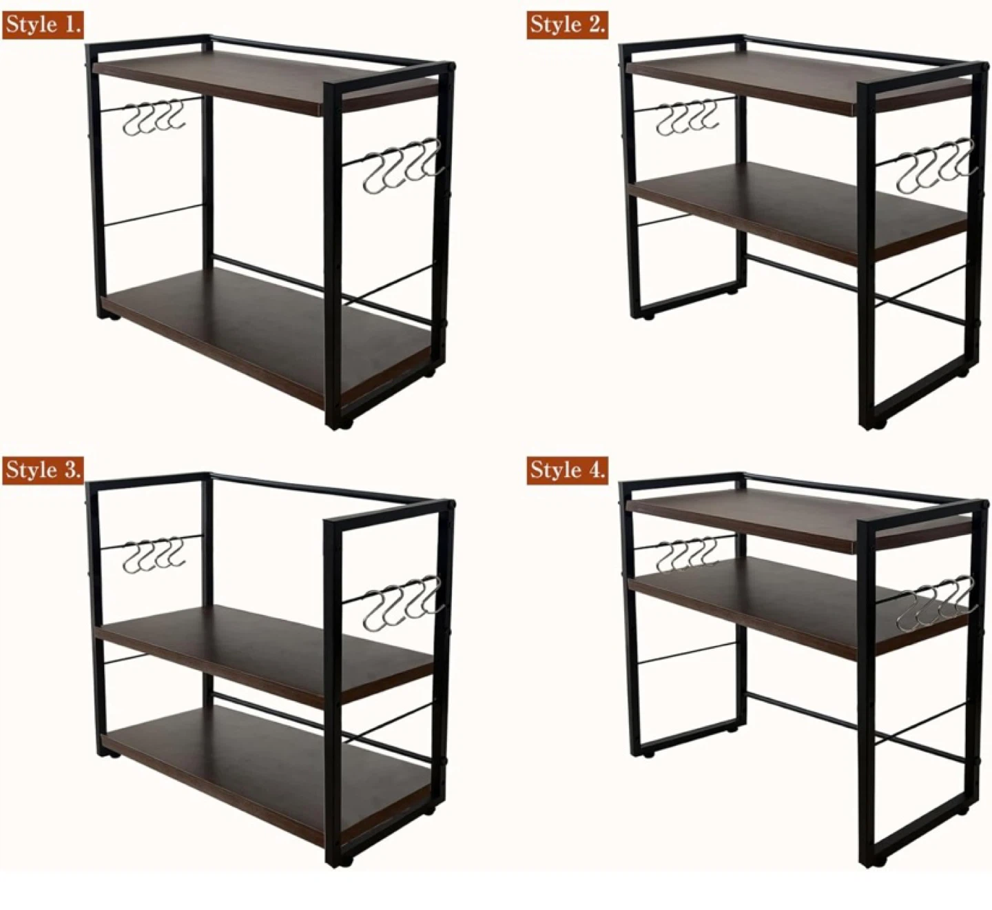 New Adjustable Desktop /Kitchen/Bathroom Storage Shelf - photo 3