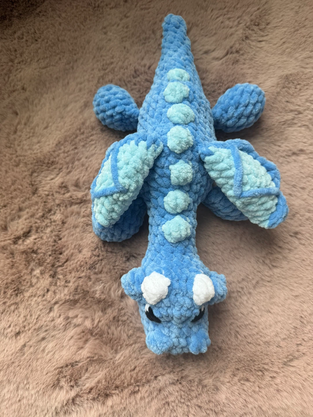 Handmade Crochet Dragon Plushie - photo 2