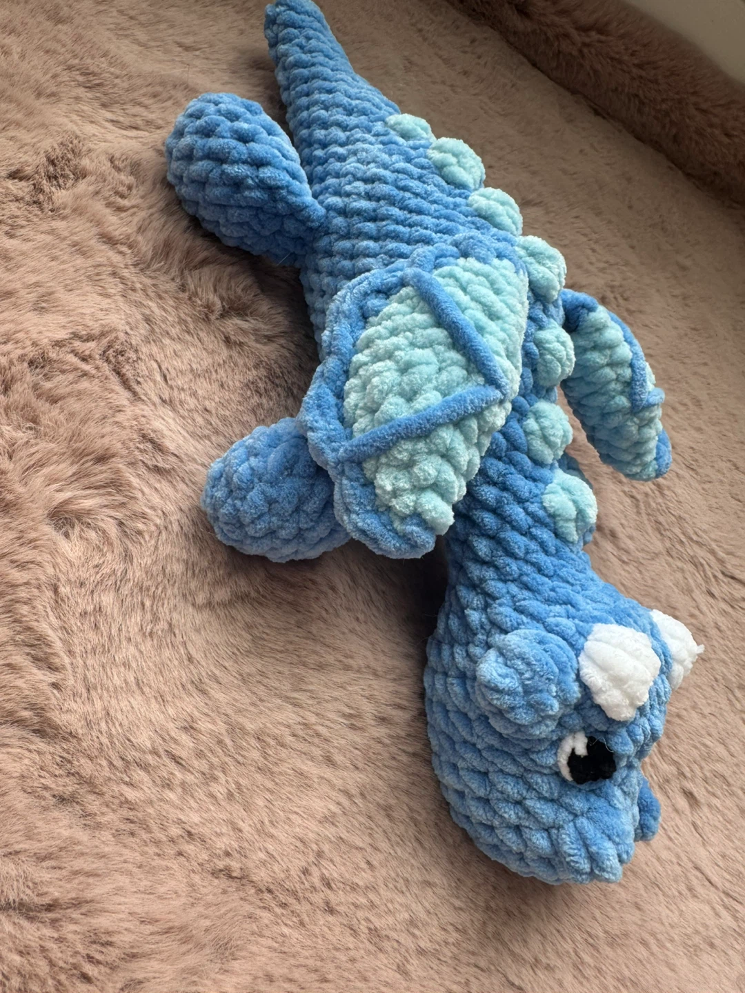Handmade Crochet Dragon Plushie - photo 3