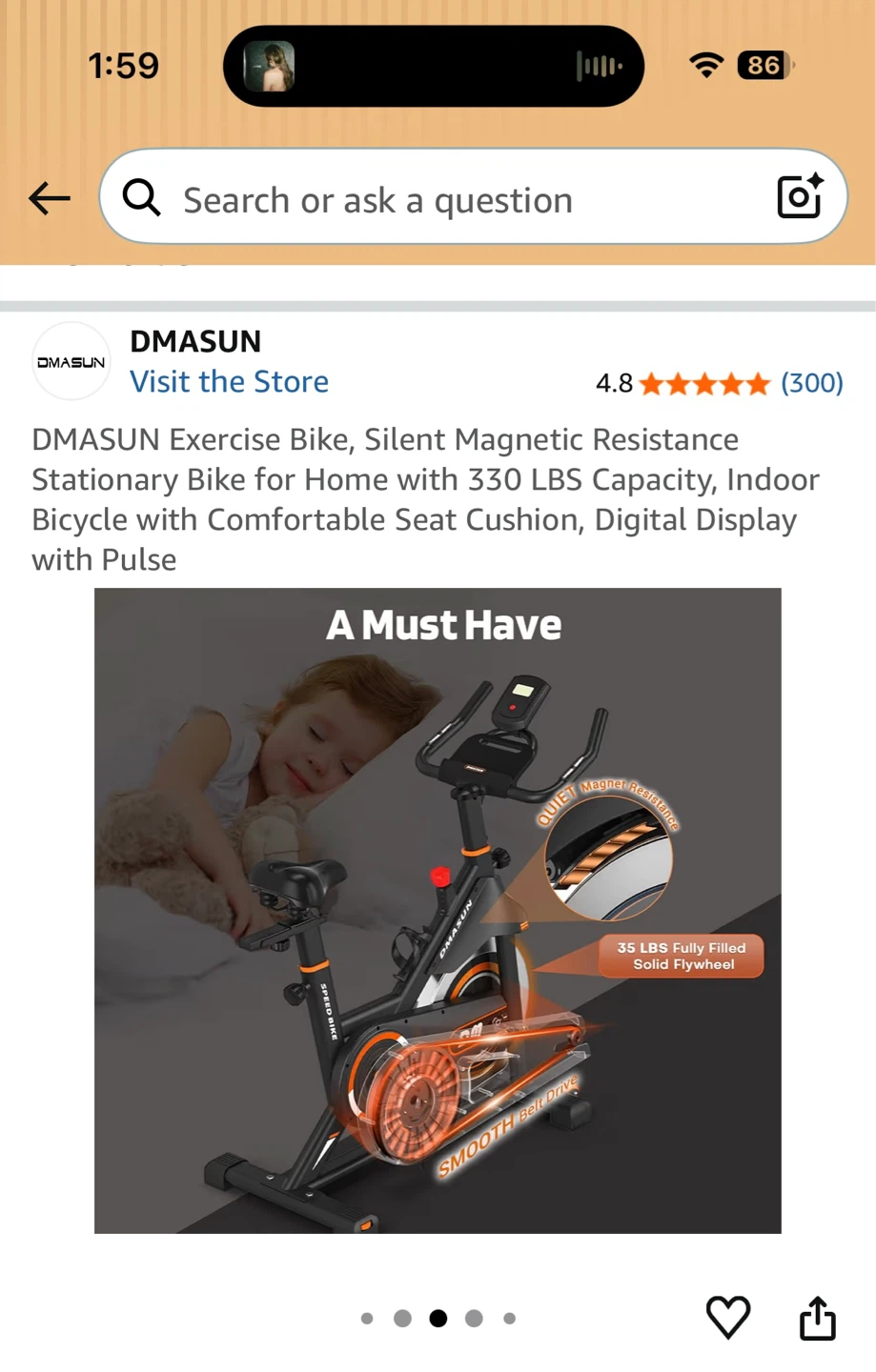 DMASUN Exercise Bike - photo 5