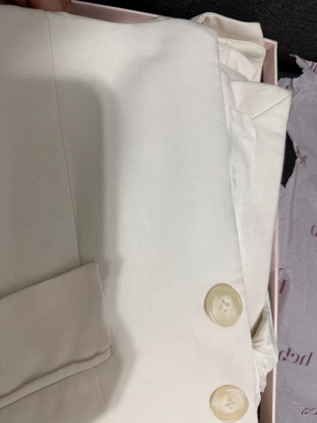 House of CB White Blazer - photo 5