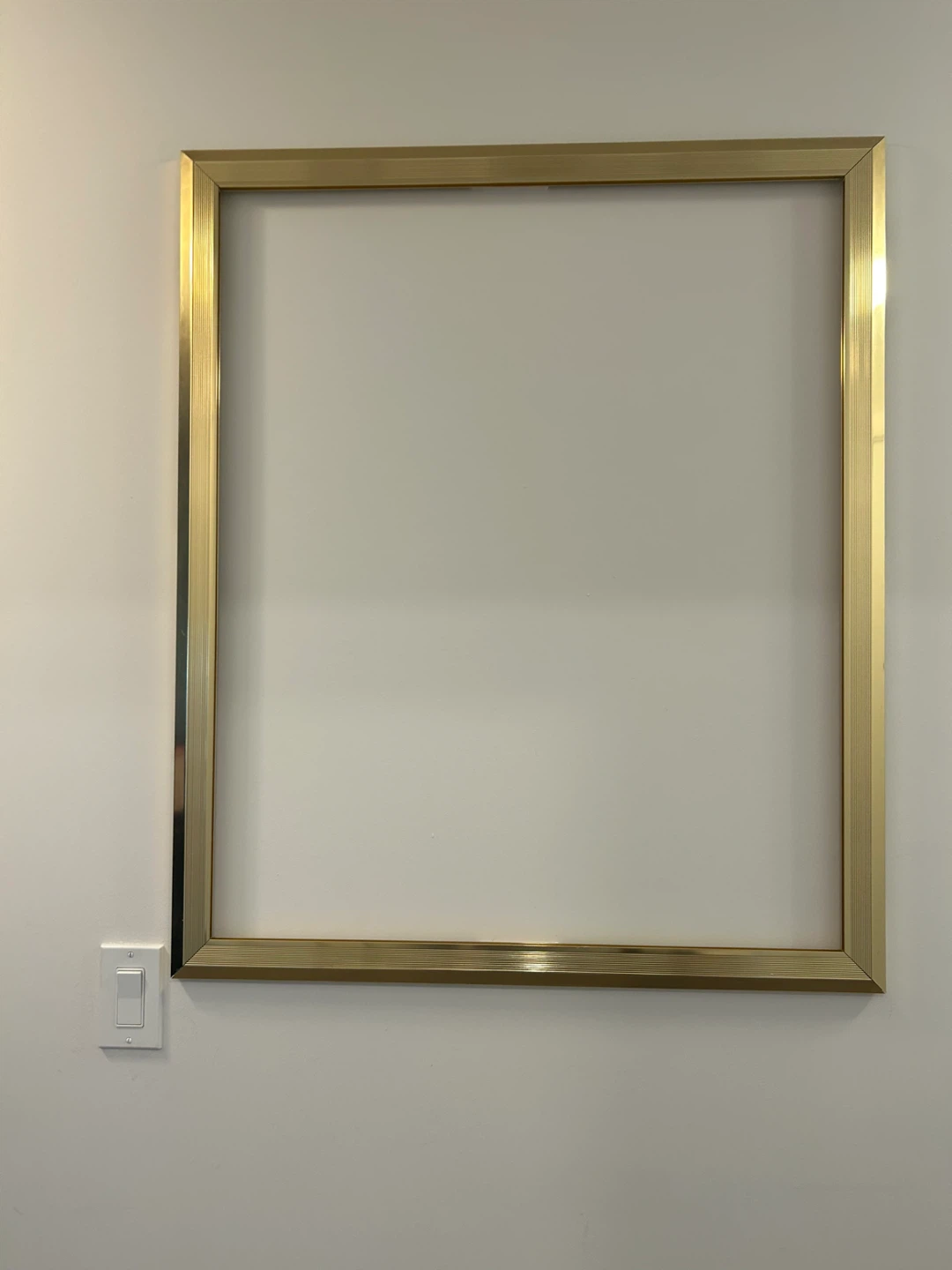 Gold Metal Picture Frame