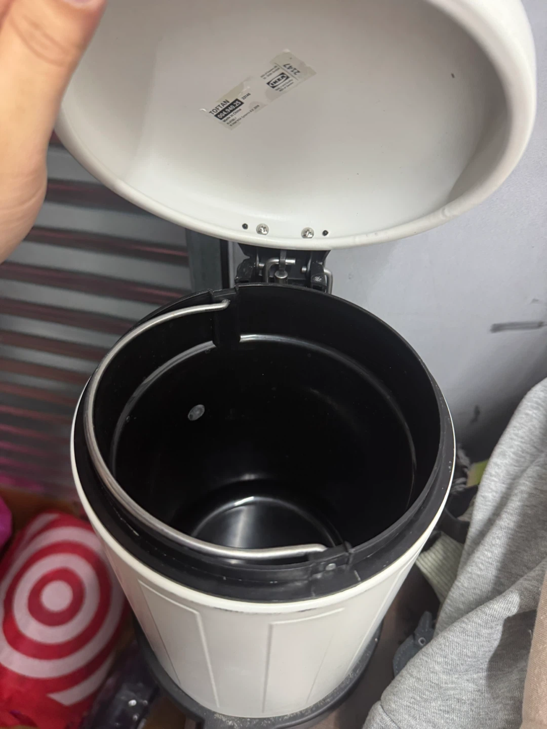 IKEA Toftan Step Trash Can - photo 3