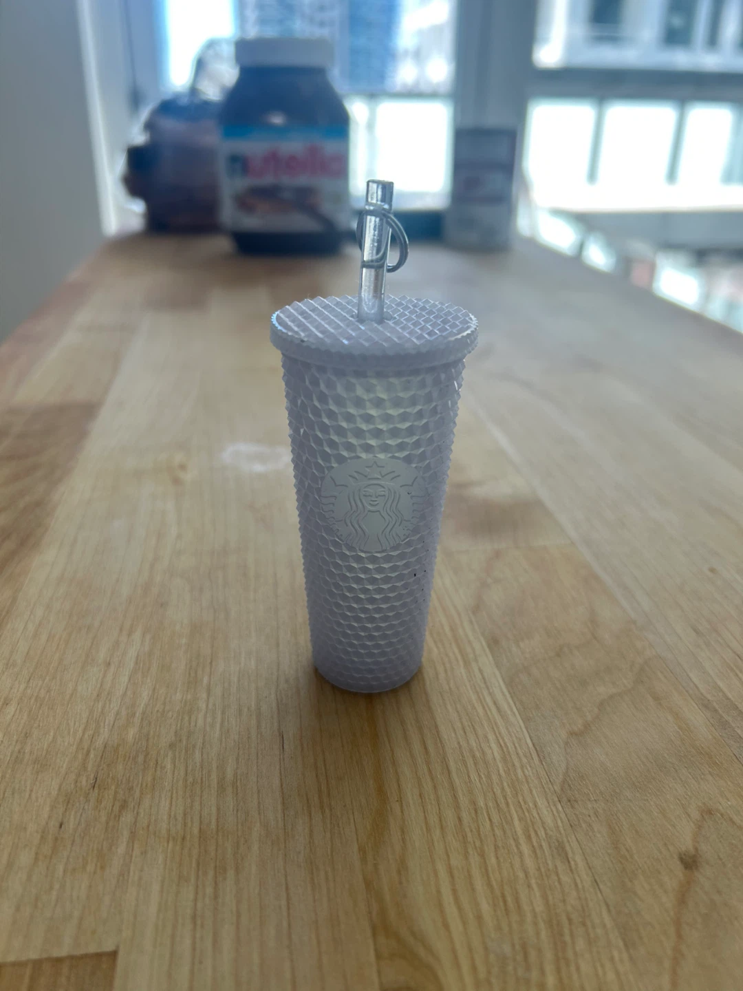 Starbucks Tumbler Cup with Straw Keychaib