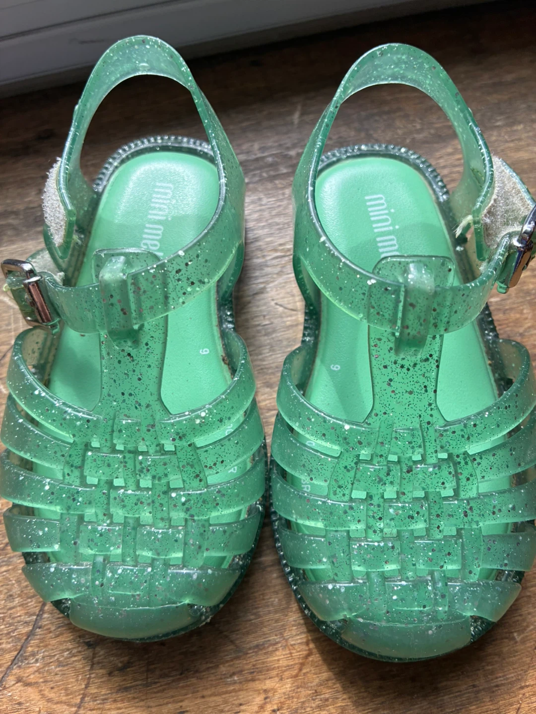 jelly shoe sandal child SZ 6 toddler Mini Melissa Possession
