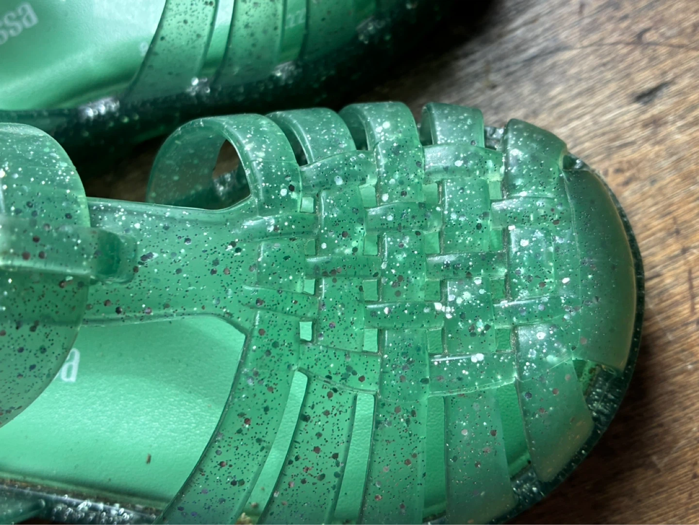 jelly shoe sandal child SZ 6 toddler Mini Melissa Possession - photo 4
