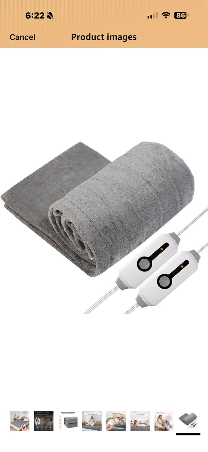 Heat Mattress Pad with Dual Controllers - photo 5