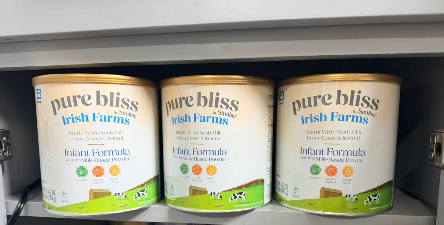 Similac Pure Bliss Irish Farms Infant Formula 24.7 oz