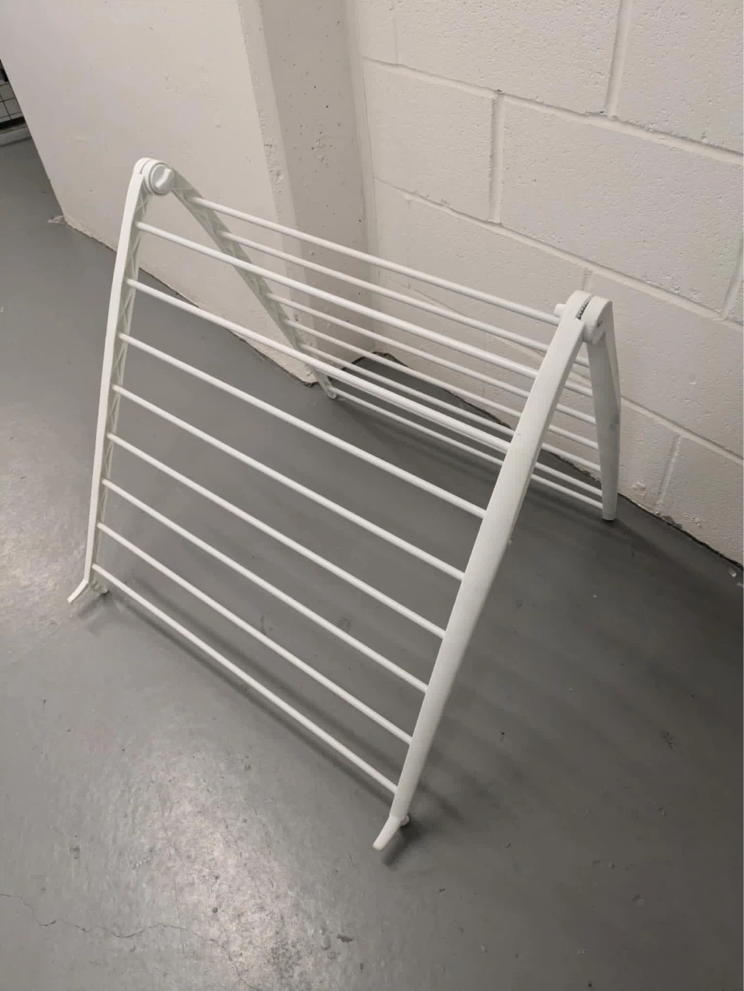 White Plastic Drying Rack