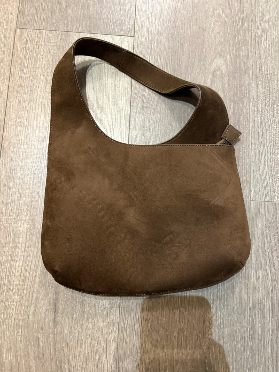 Edikted Brown Pouc suede