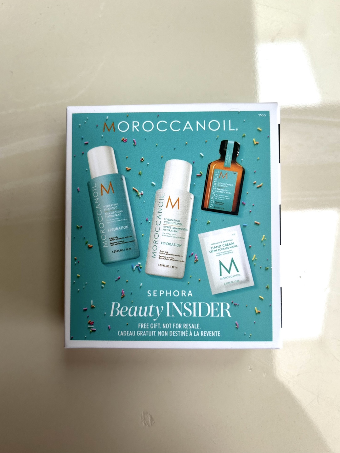 Moroccanoil Hydrating Shampoo, Conditioner & Hand Cream Gift Set