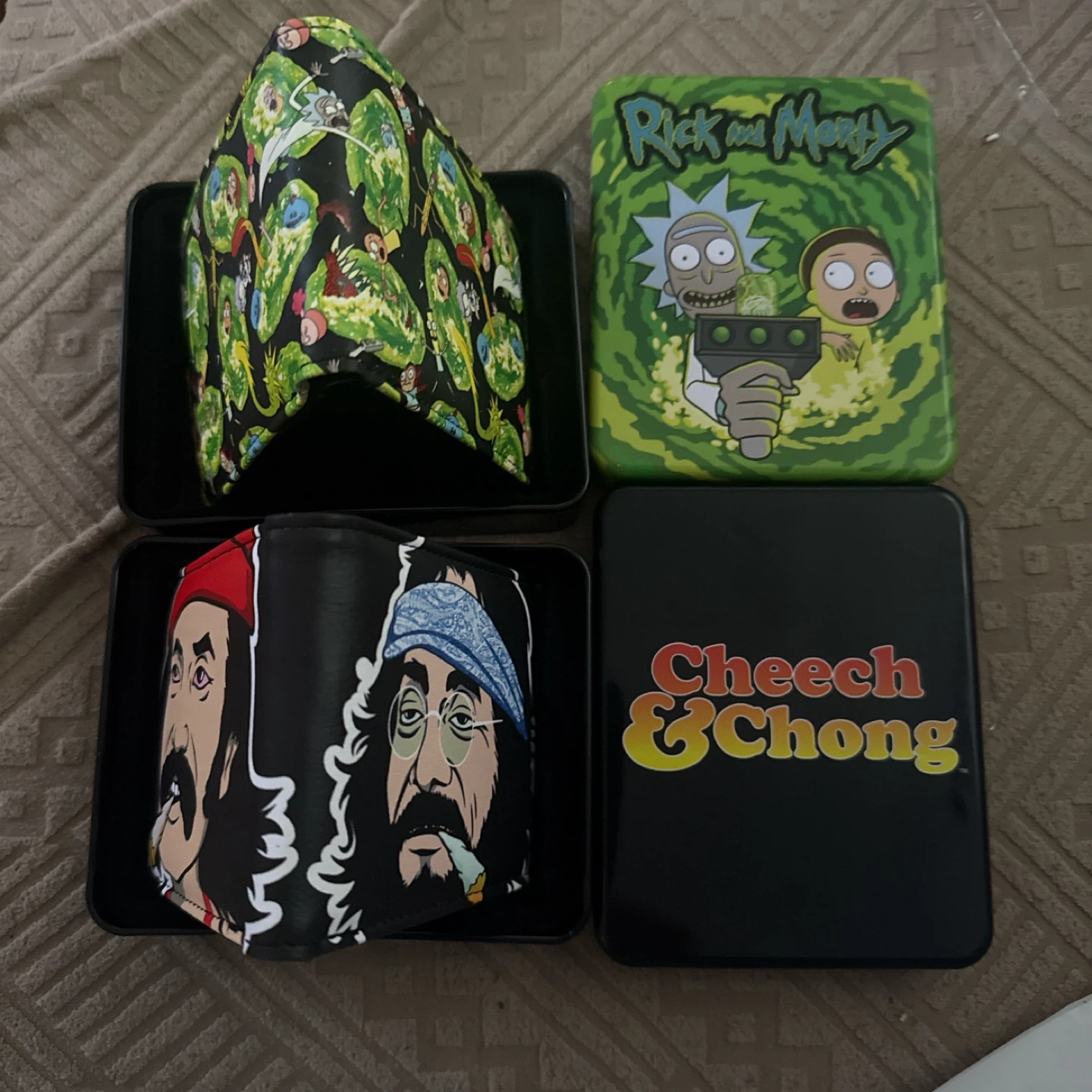 Rick and Morty & Cheech and Chong Wallets