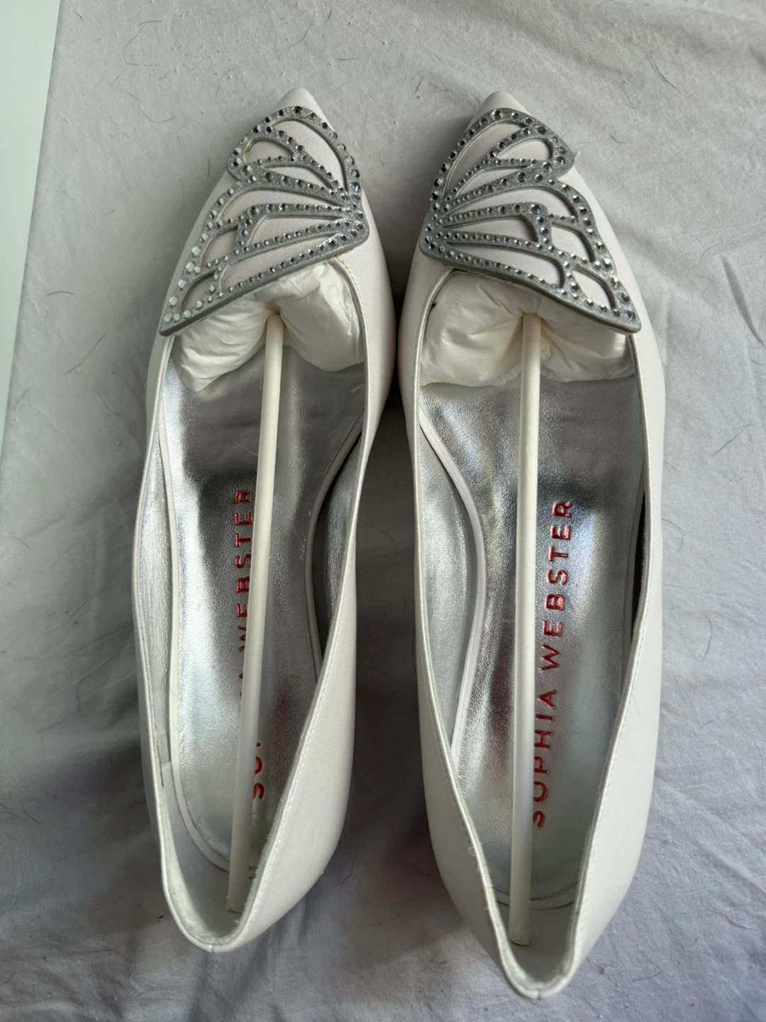Sophia Webster Butterfly Embellished Flat Shoes - photo 2