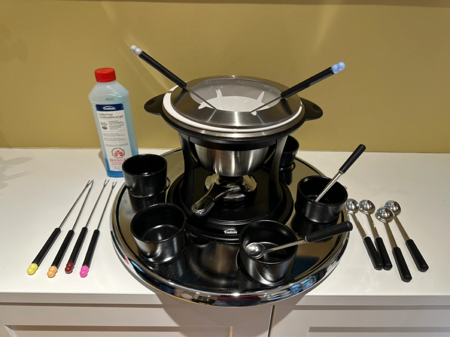 Trudeau The "Ultimate" 3 In 1 Fondue Set - 24 Pieces - photo 2