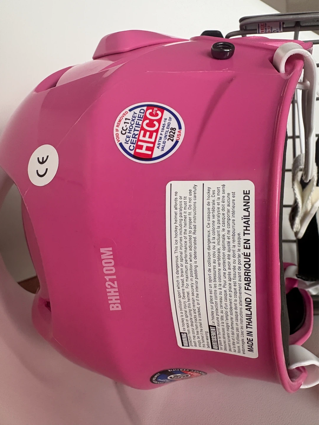 Bauer Profile I Hockey Helmet - Pink - M/M - photo 2