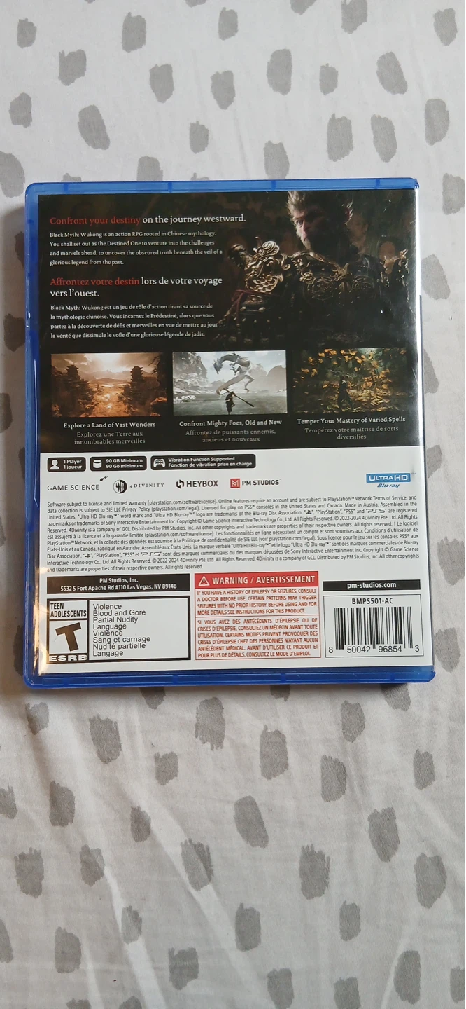 Black Myth: Wukong PS5 Video Game - photo 2