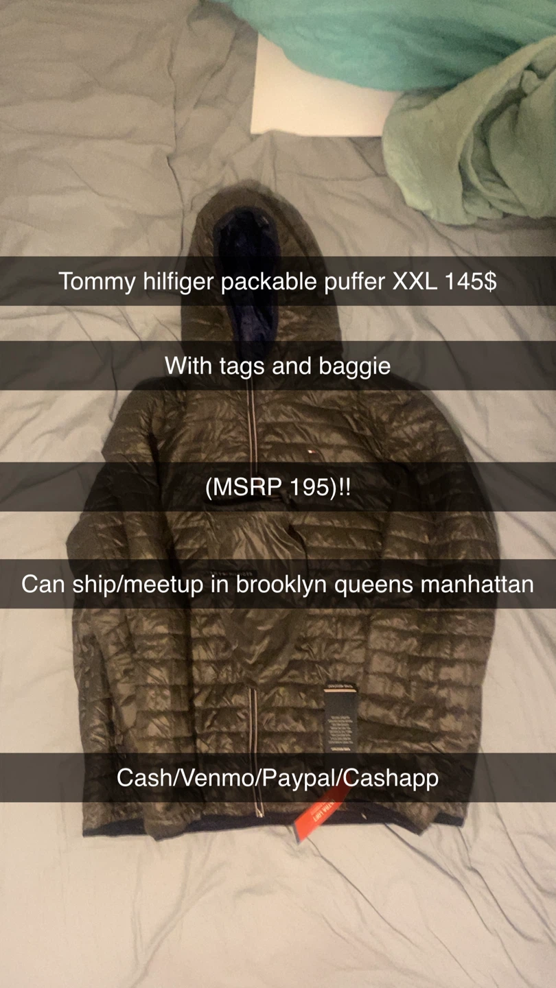 Tommy Hilfiger Packable Puffer Jacket XXL