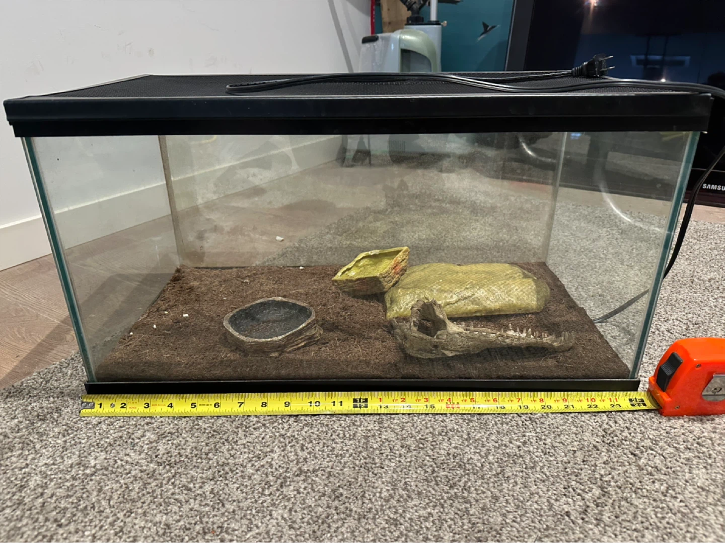 Glass Terrarium Tank - photo 2