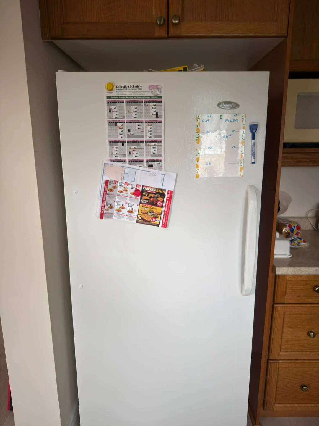 Hood's White Refrigerator