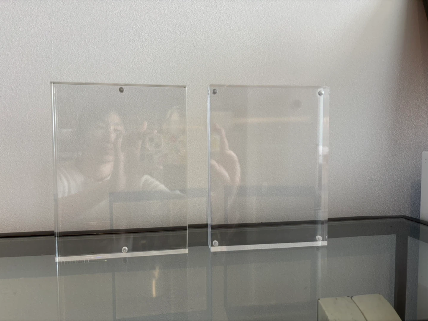 Acrylic photo frame