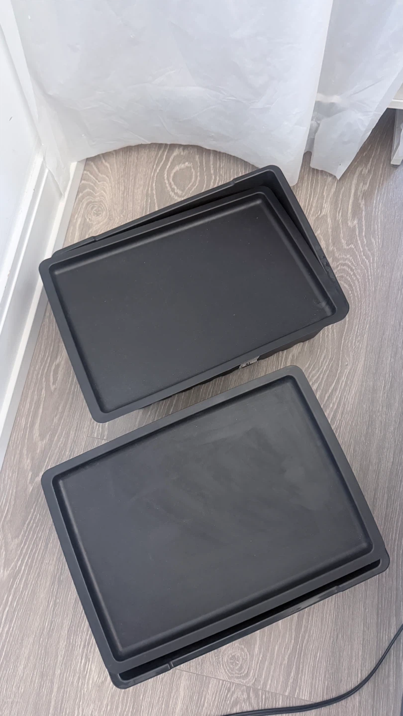 IKEA Storage Boxes (Set of 2) all$5 - photo 3